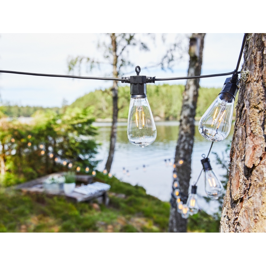 Markslöjd 107293 - LED Zunanja dekorativna veriga GARLAND GARDEN 10xLED 5,5m IP44