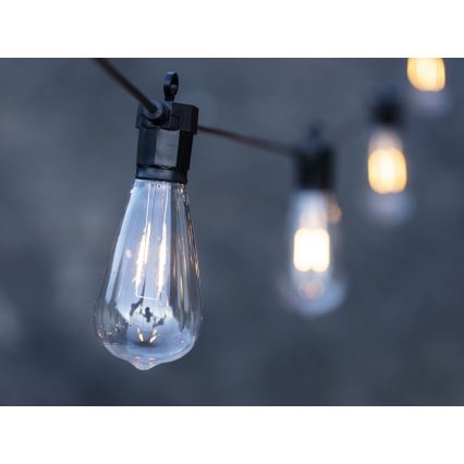 Markslöjd 107293 - LED Zunanja dekorativna veriga GARLAND GARDEN 10xLED 5,5m IP44