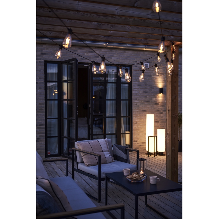 Markslöjd 107293 - LED Zunanja dekorativna veriga GARLAND GARDEN 10xLED 5,5m IP44