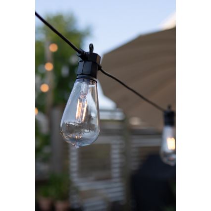 Markslöjd 107293 - LED Zunanja dekorativna veriga GARLAND GARDEN 10xLED 5,5m IP44