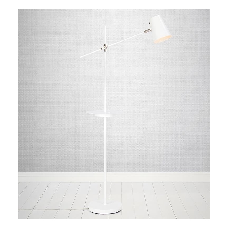 Markslöjd 107308 - Stoječa svetilka z USB LINEAR 1xE14/40W/230V