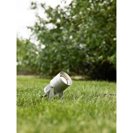 Markslöjd 107713 - LED zunanja svetilka GARDEN24 LED/3W/24V IP44 mat krom