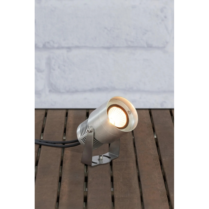 Markslöjd 107713 - LED zunanja svetilka GARDEN24 LED/3W/24V IP44 mat krom
