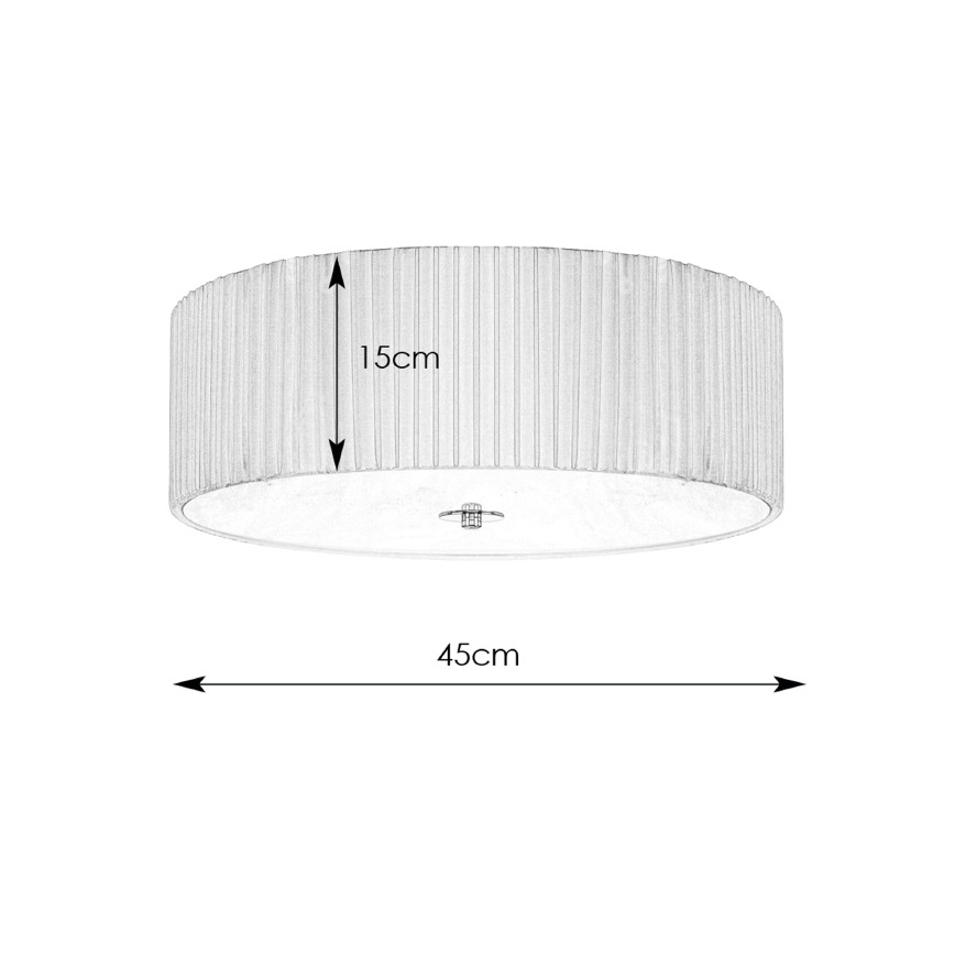Markslöjd 107862 - Stropna svetilka JACKIE 3xE14/40W/230V