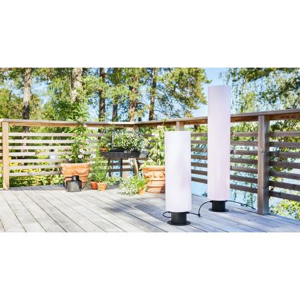 Markslöjd 107986 - Zunanja LED svetilka GARDEN24 LED/20W/24V, 110 cm, IP44, črna