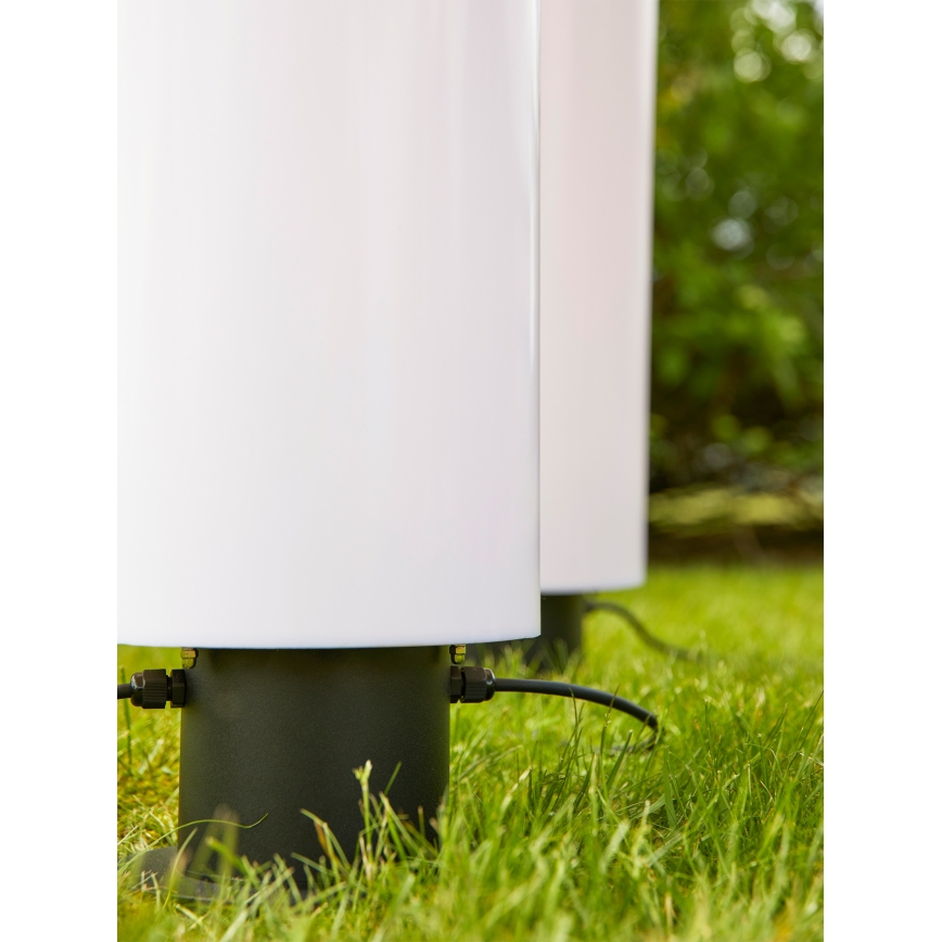 Markslöjd 107986 - Zunanja LED svetilka GARDEN24 LED/20W/24V, 110 cm, IP44, črna