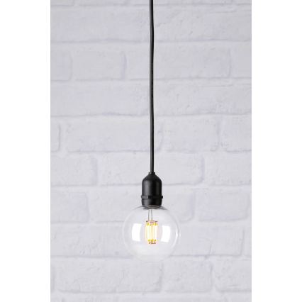 Markslöjd 107989 - LED zunanja viseča svetilka GARDEN24 LED/2,86W/24V IP44 črna/prosojna