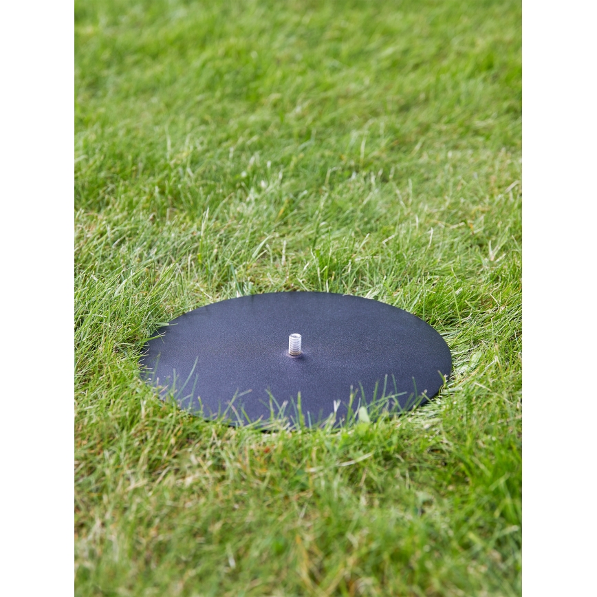 Markslöjd 107996 - Montažno podnožje GARDEN24 Ø 25 cm, črno