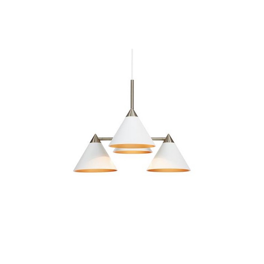 Markslöjd 108077 - Lestenec na vrvici KLINT 4xE14/40W/230V bel