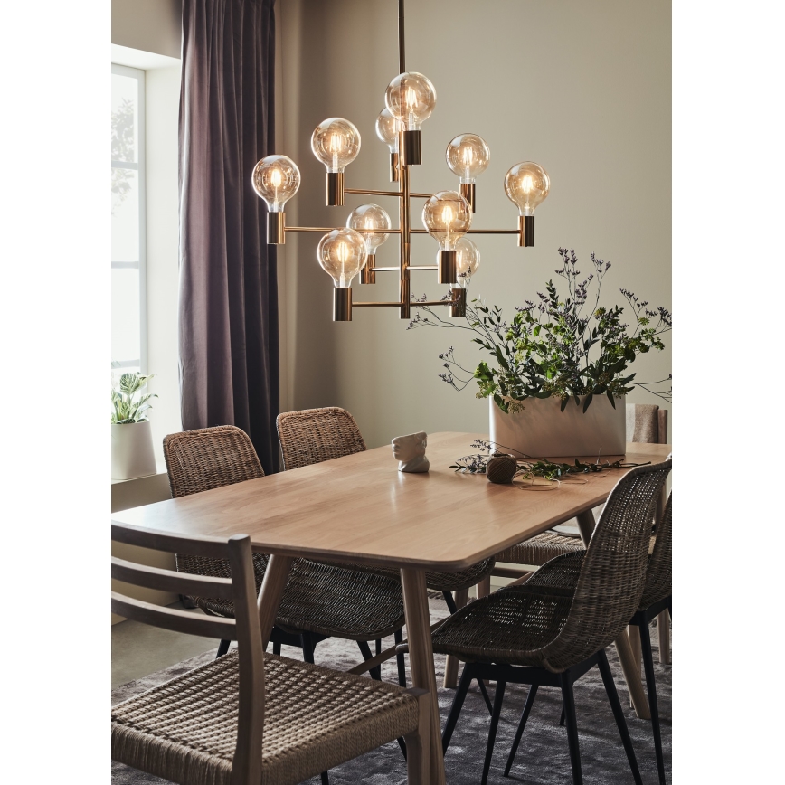 Markslöjd 108117 - Lestenec na drogu PARIS 10xE27/60W/230V zlat