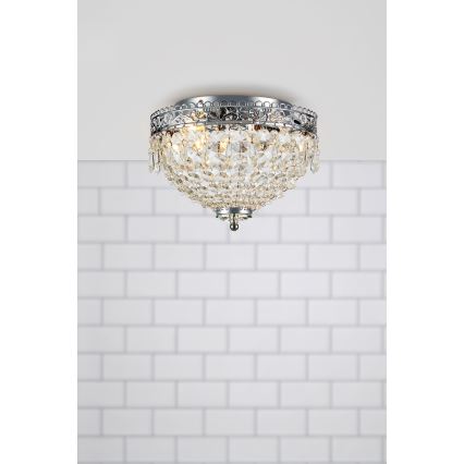 Markslöjd 108423 - Stropna svetilka JOLINE 2xE14/40W/230V mat krom