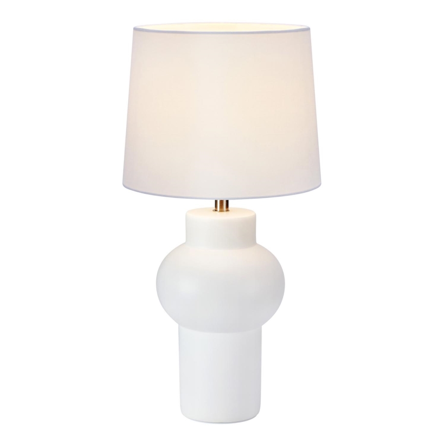 Markslöjd 108450 - Namizna svetilka SHAPE 1xE27/40W/230V bela