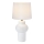 Markslöjd 108450 - Namizna svetilka SHAPE 1xE27/40W/230V bela