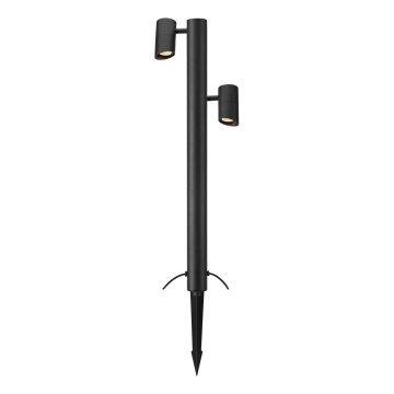 Markslöjd 108486 - LED zunanja vrtna svetilka GARDEN24 2xLED/6W/24V 99 cm IP44 črna