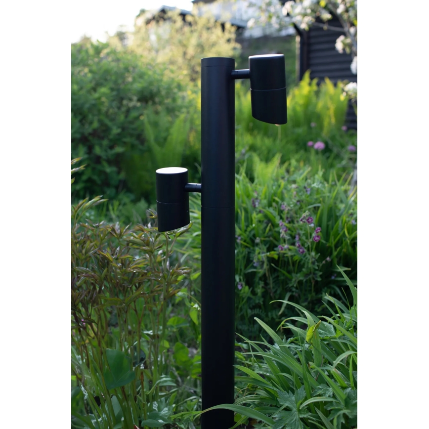 Markslöjd 108486 - LED zunanja vrtna svetilka GARDEN24 2xLED/6W/24V 99 cm IP44 črna