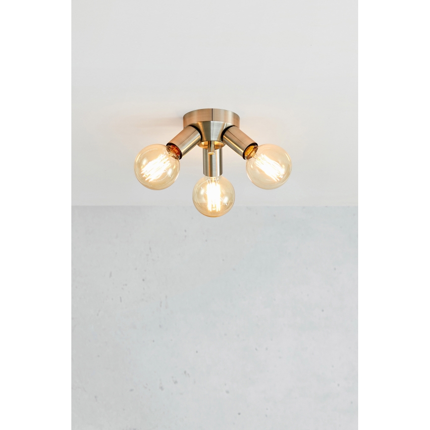 Markslöjd 108551 - Stropna luč MAZZO 3xE27/40W/230V mat krom