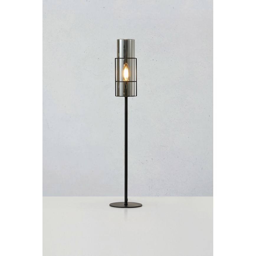Markslöjd 108560 - Namizna svetilka TORCIA 1xE14/40W/230V 65 cm črna