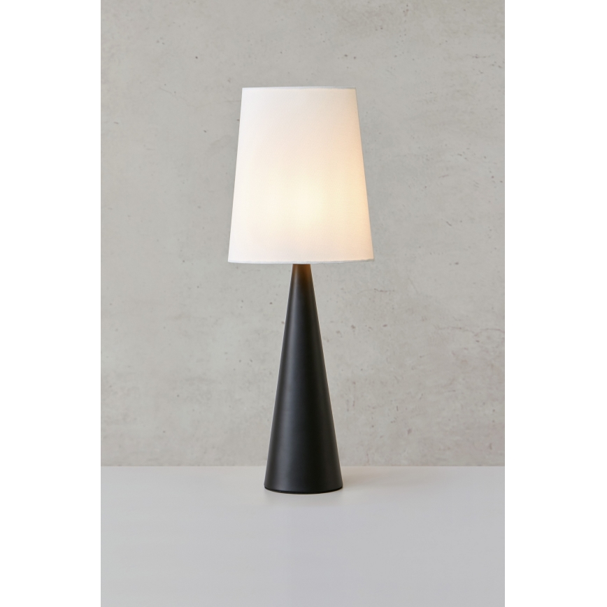 Markslöjd 108597 - Namizna svetilka CONUS 1xE14/40W/230V bel/črn
