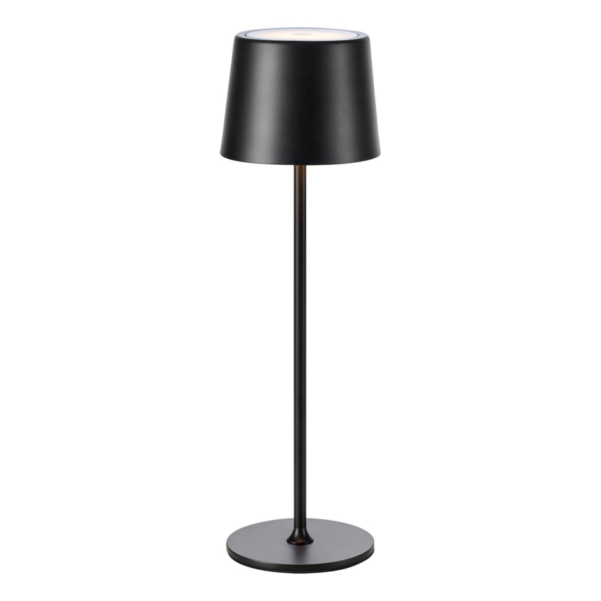 Markslöjd 108653 - LED Zatemnitvena polnilna svetilka FIORE LED/2W/5V IP44 38 cm črna