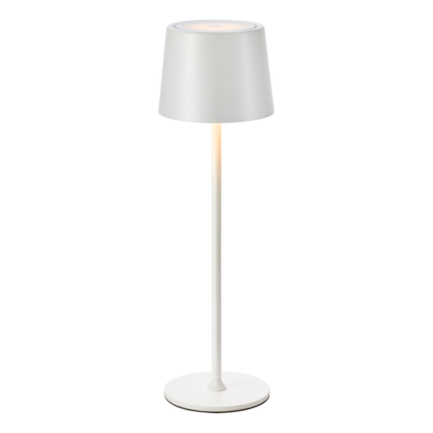 Markslöjd 108654 - LED Zatemnitvena polnilna svetilka FIORE LED/2W/5V IP44 38 cm bela