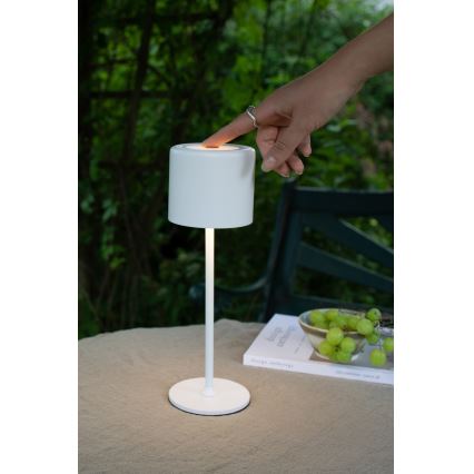 Markslöjd 108658 - LED Zatemnitvena polnilna svetilka FILO LED/2W/5V IP44 30 cm bela