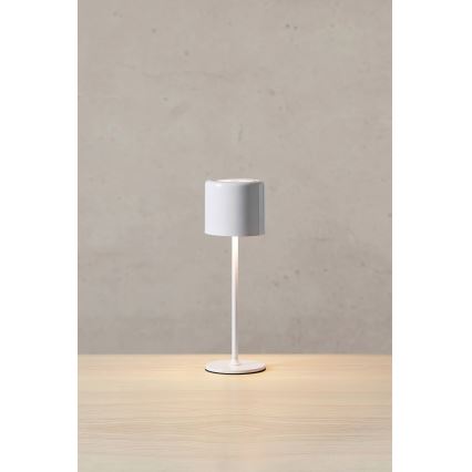 Markslöjd 108658 - LED Zatemnitvena polnilna svetilka FILO LED/2W/5V IP44 30 cm bela