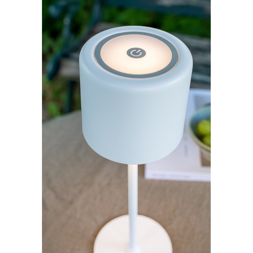 Markslöjd 108658 - LED Zatemnitvena polnilna svetilka FILO LED/2W/5V IP44 30 cm bela