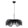 Markslöjd 108662 - Lestenec na vrvici STYRKA 1xE27/40W/230V pr. 75 cm črna