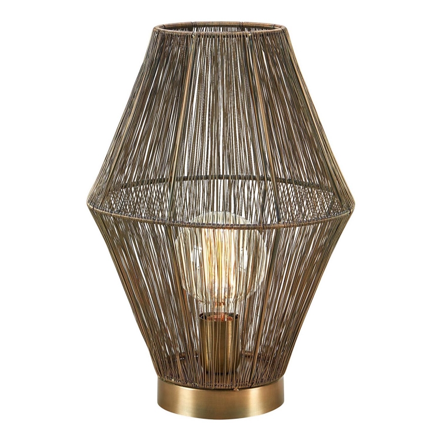 Markslöjd 108665 - Namizna svetilka CASA 1xE27/40W/230V medenina