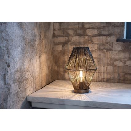 Markslöjd 108665 - Namizna svetilka CASA 1xE27/40W/230V medenina