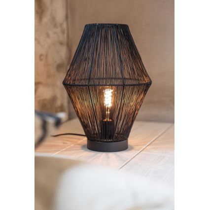 Markslöjd 108666 - Namizna svetilka CASA 1xE27/40W/230V črna