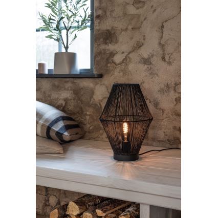Markslöjd 108666 - Namizna svetilka CASA 1xE27/40W/230V črna