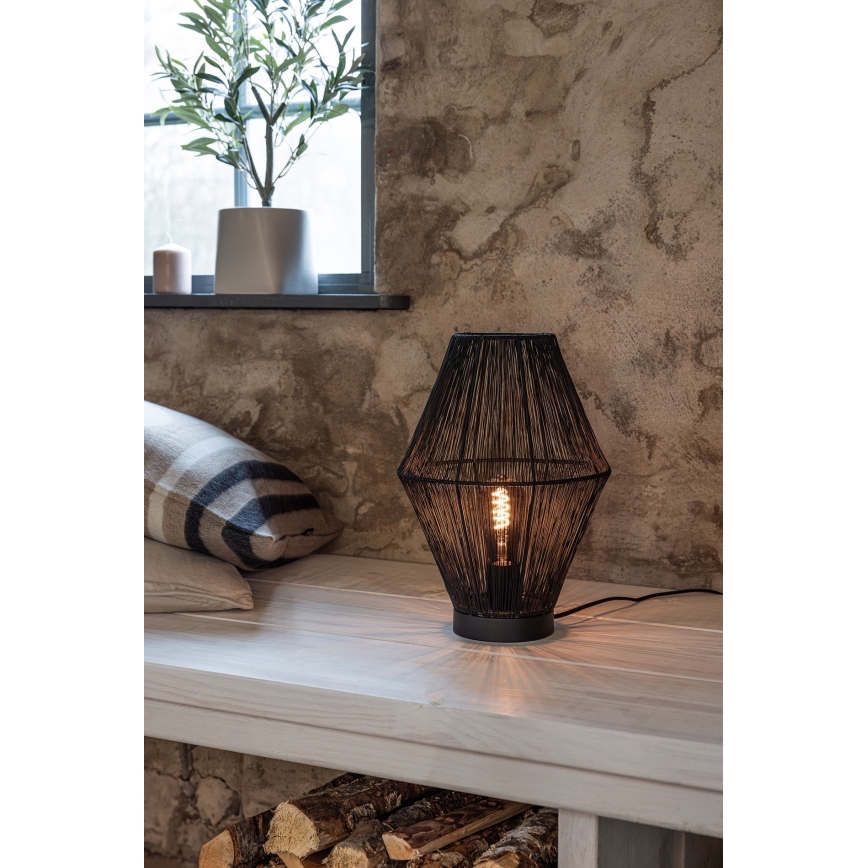 Markslöjd 108666 - Namizna svetilka CASA 1xE27/40W/230V črna
