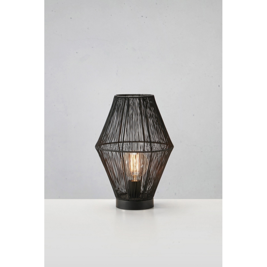 Markslöjd 108666 - Namizna svetilka CASA 1xE27/40W/230V črna