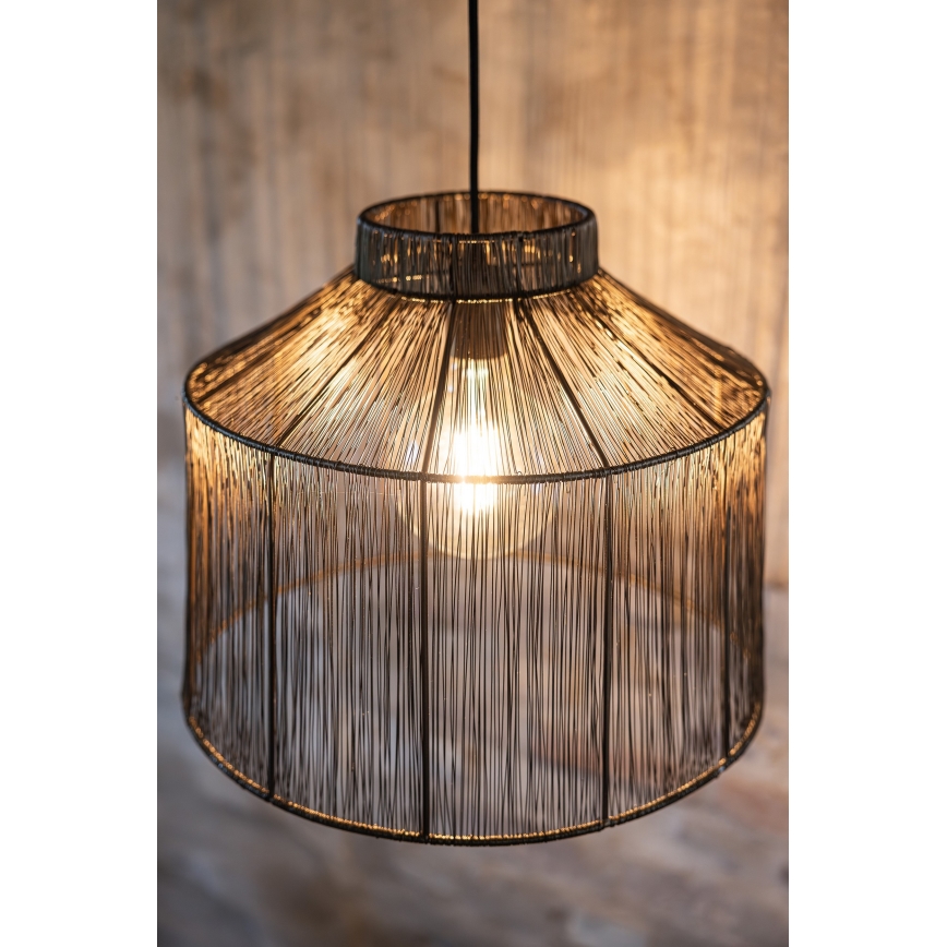Markslöjd 108667 - Lestenec na vrvici CAPANNA 1xE27/40W/230V medenina