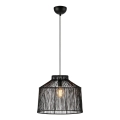 Markslöjd 108668 - Lestenec na vrvici CAPANNA 1xE27/40W/230V črna