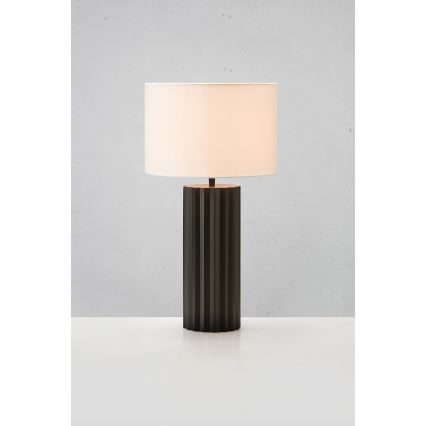 Markslöjd 108670 - Namizna svetilka HASHIRA 1xE27/40W/230V bela/črna