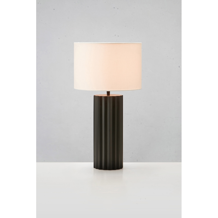 Markslöjd 108670 - Namizna svetilka HASHIRA 1xE27/40W/230V bela/črna