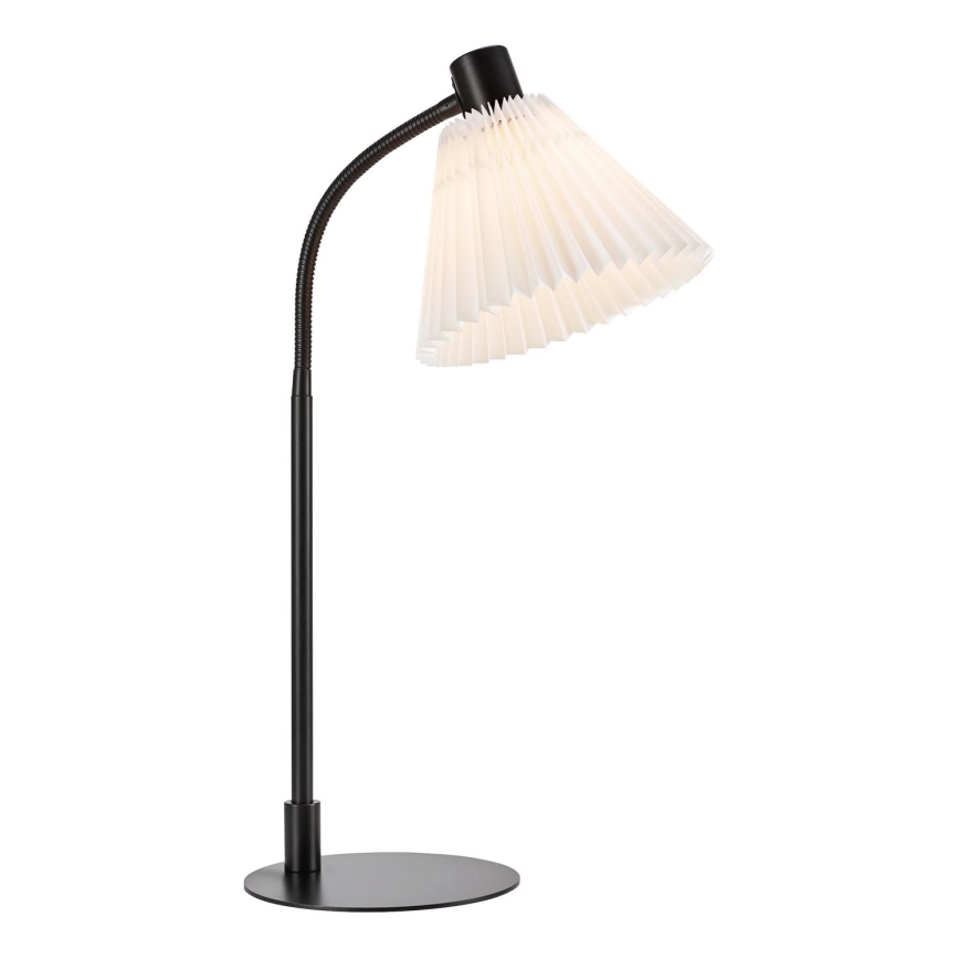 Markslöjd 108697 - Namizna svetilka MIRA 1xE14/40W/230V črna/bela