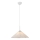 Markslöjd 108711 - Lestenec na vrvici PLISADO 1xE27/40W/230V pr. 50 cm bela