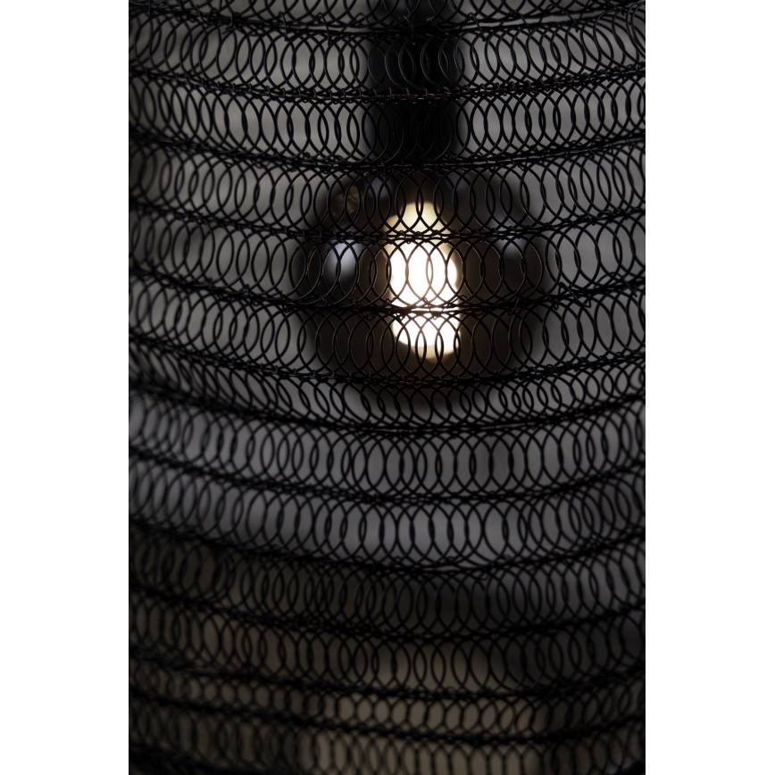 Markslöjd 108772 - Lestenec na vrvici TAZZA 1xE27/40W/230V črna
