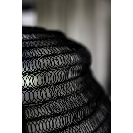 Markslöjd 108772 - Lestenec na vrvici TAZZA 1xE27/40W/230V črna