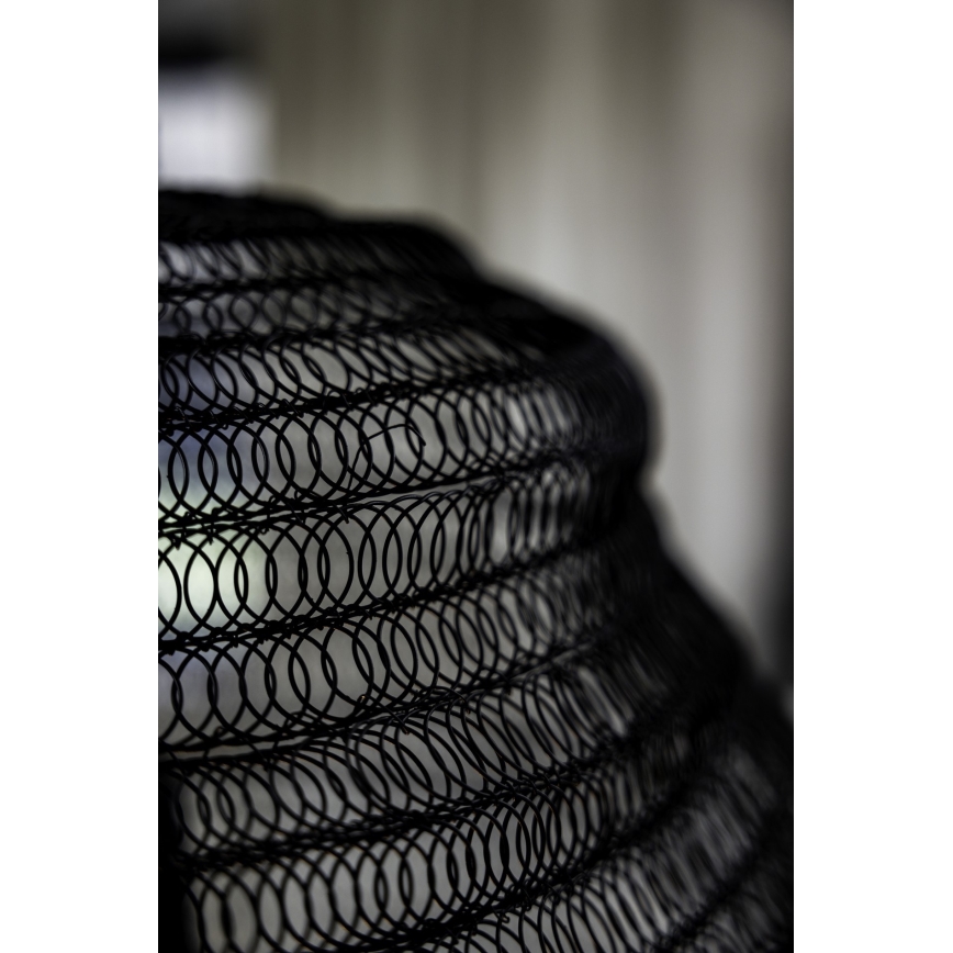 Markslöjd 108772 - Lestenec na vrvici TAZZA 1xE27/40W/230V črna