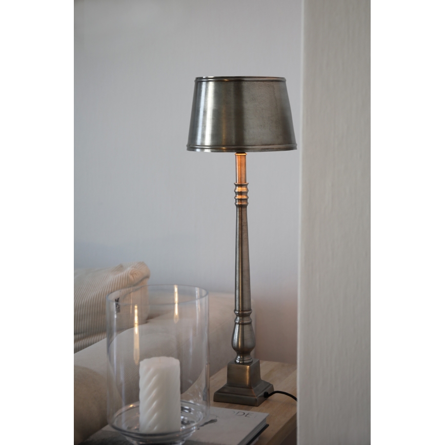 Markslöjd 108775 - Namizna svetilka METALLO 1xE27/40W/230V mat krom
