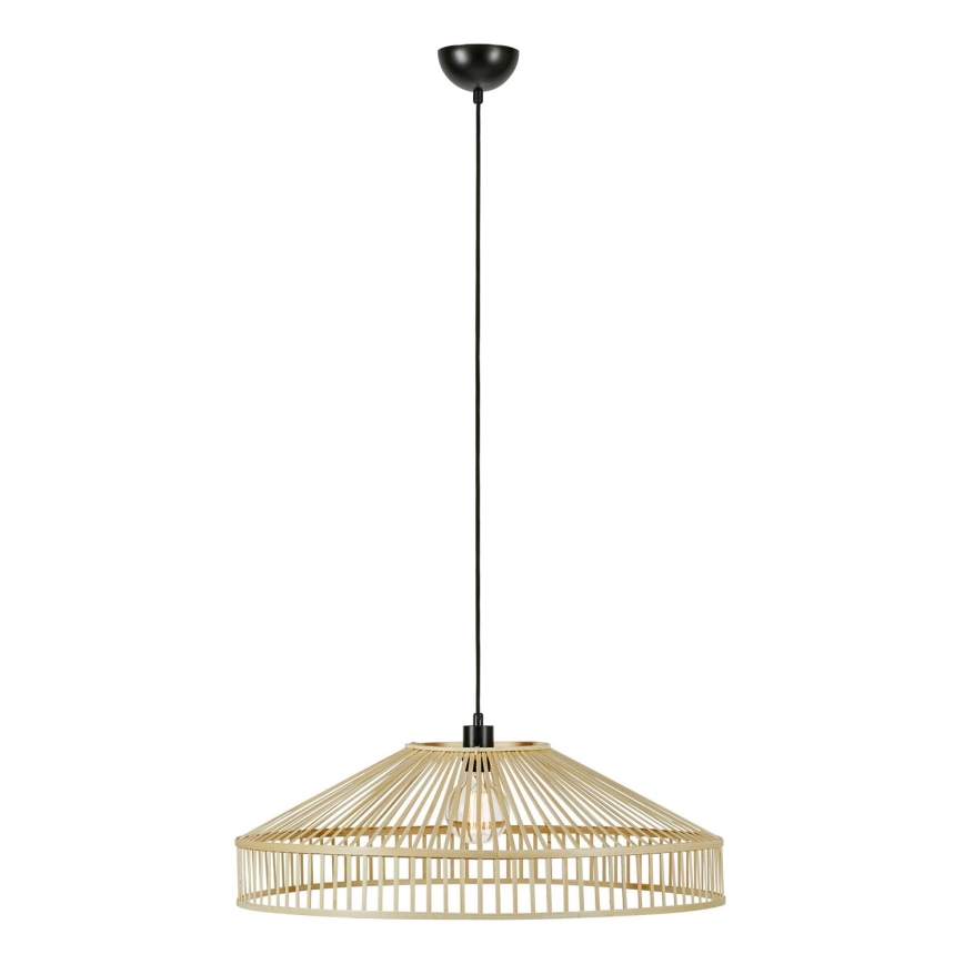 Markslöjd 108783 - Lestenec na vrvici TAPA 1xE27/40W/230V bež/bambus