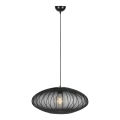 Markslöjd 108793 - Lestenec na vrvici FORENCE 1xE27/40W/230V pr. 60 cm črna