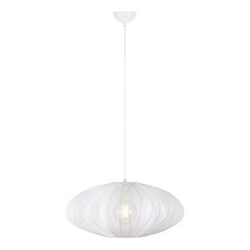 Markslöjd 108794 - Lestenec na vrvici FORENCE 1xE27/40W/230V pr. 60 cm bela