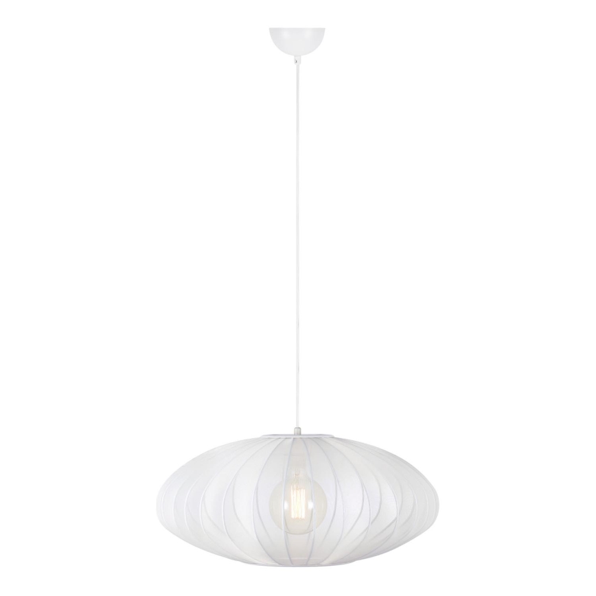 Markslöjd 108794 - Lestenec na vrvici FORENCE 1xE27/40W/230V pr. 60 cm bela