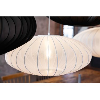 Markslöjd 108794 - Lestenec na vrvici FORENCE 1xE27/40W/230V pr. 60 cm bela