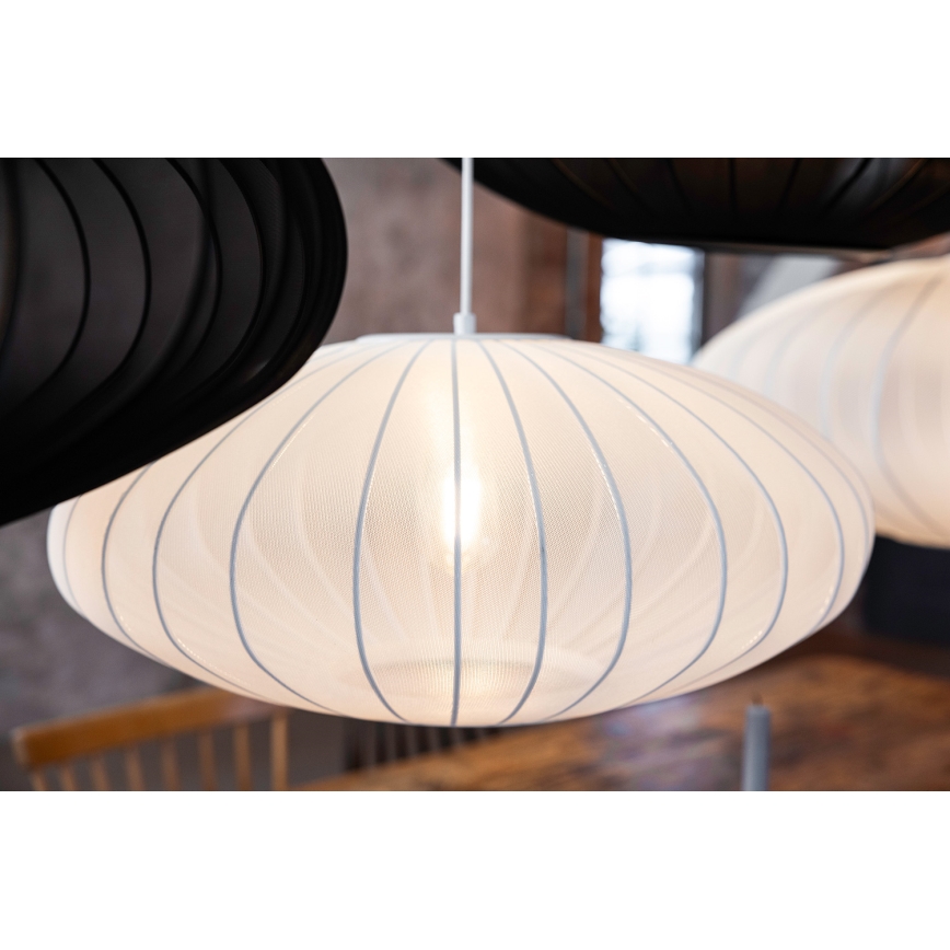Markslöjd 108794 - Lestenec na vrvici FORENCE 1xE27/40W/230V pr. 60 cm bela